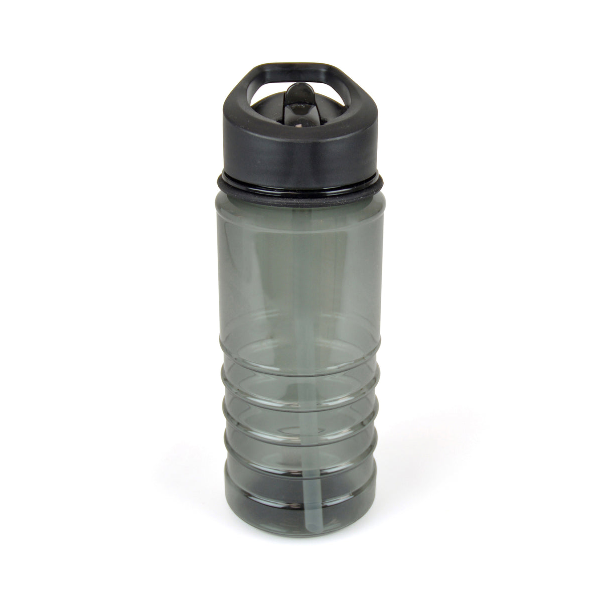 Branded 550ml Translucent Coloured Bottle with Ridged Grip