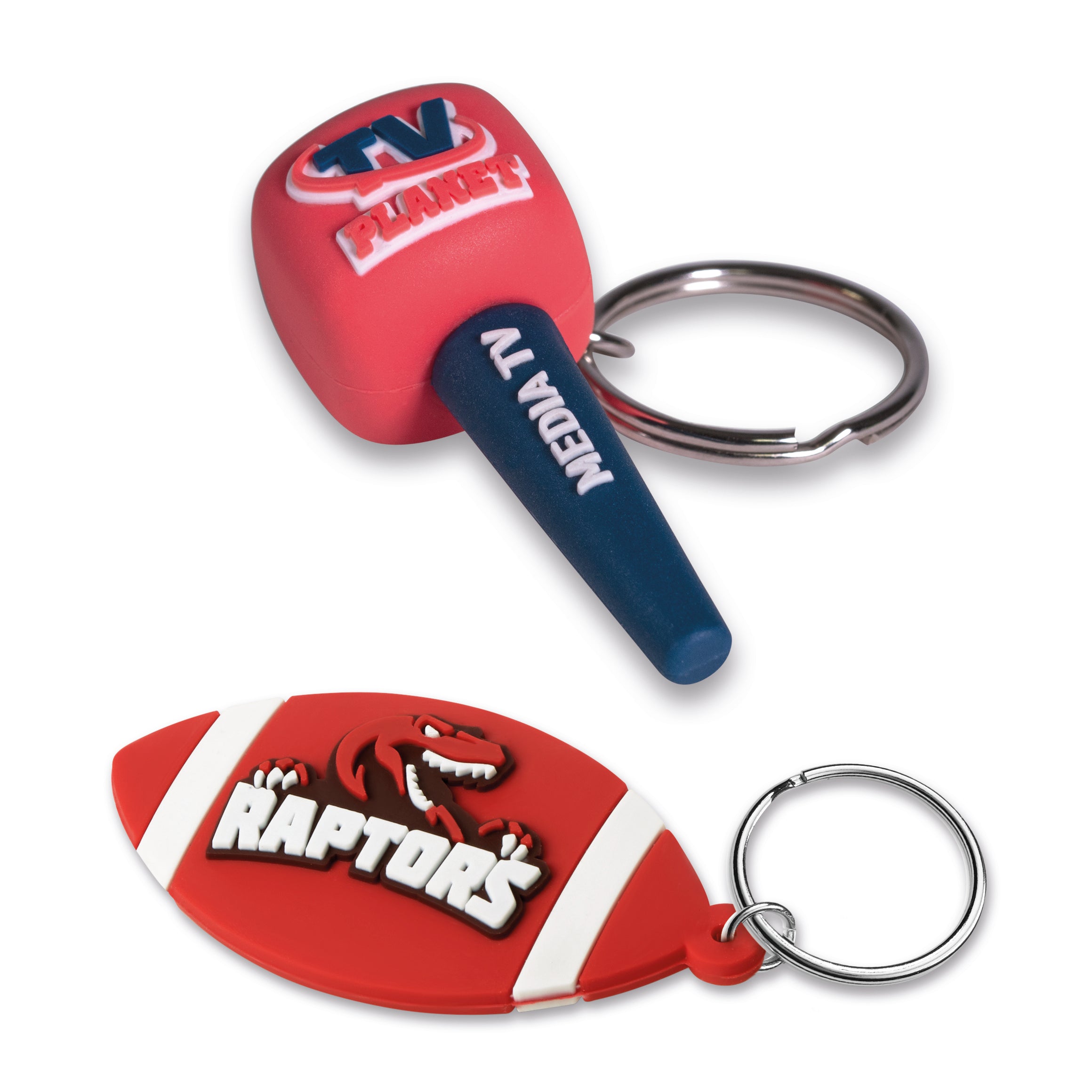 Custom Shape PVC Keyring