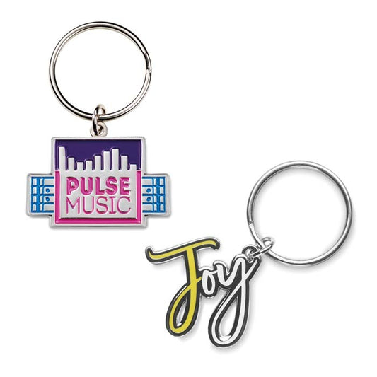 Custom Shape Metal Keyrings