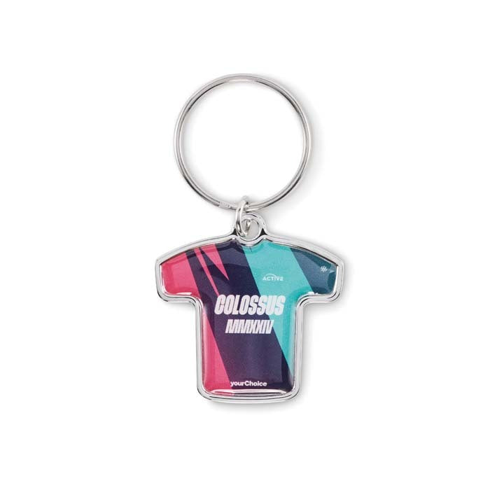 Custom Metal Domed Keyrings