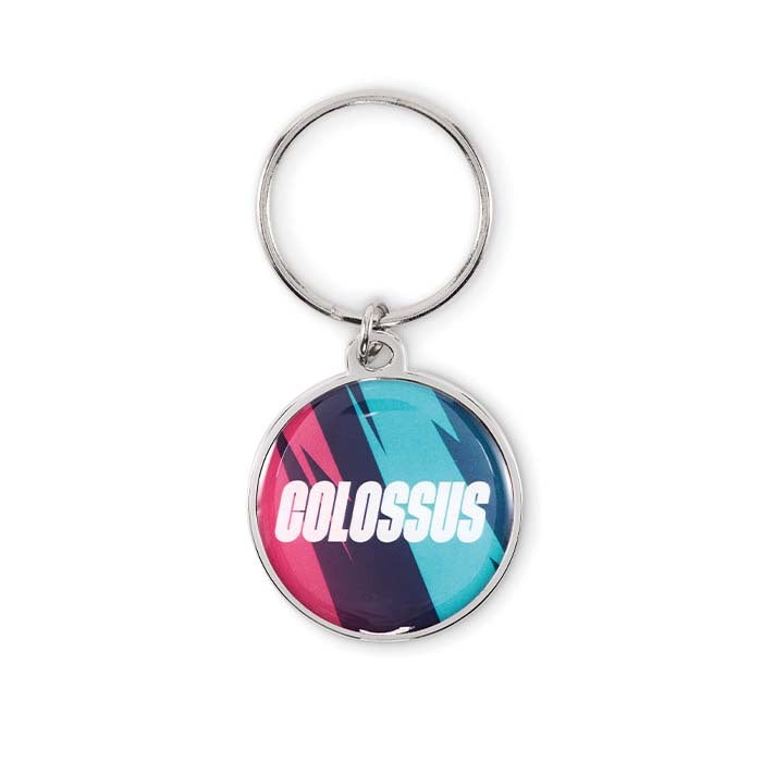 Custom Metal Domed Keyrings