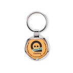 Custom Metal Domed Keyrings