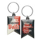 Custom Full Colour Filled Soft Keyring
