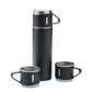 Black Stainless Steel Insulated Flask