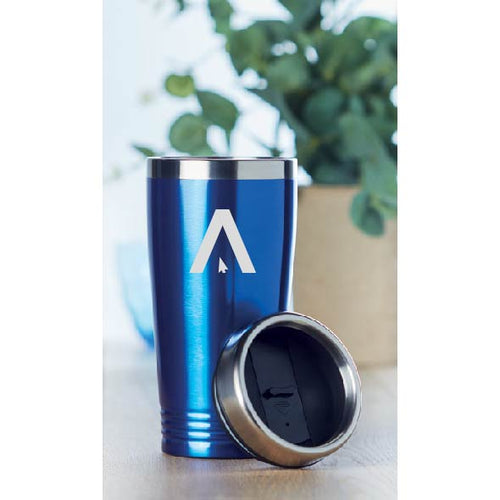 Branded Coloured Travel Tumbler