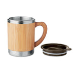 Branded Bamboo Travel Mug