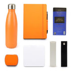 Branded Corporate Gift Set in Orange