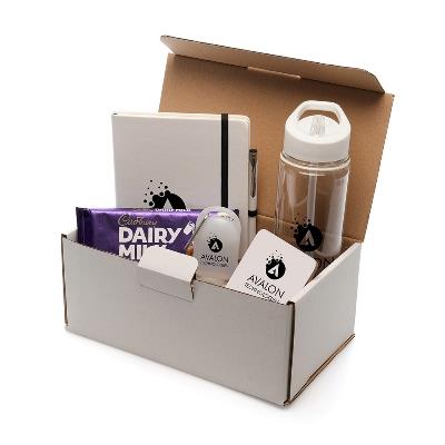 Branded Promo Gift Set White