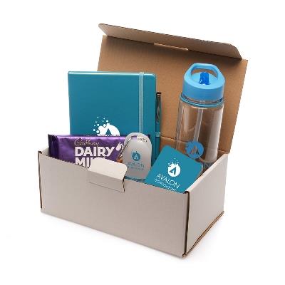 Branded Promo Gift Set Blue