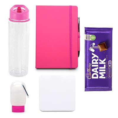 Branded Promo Gift Set Pink