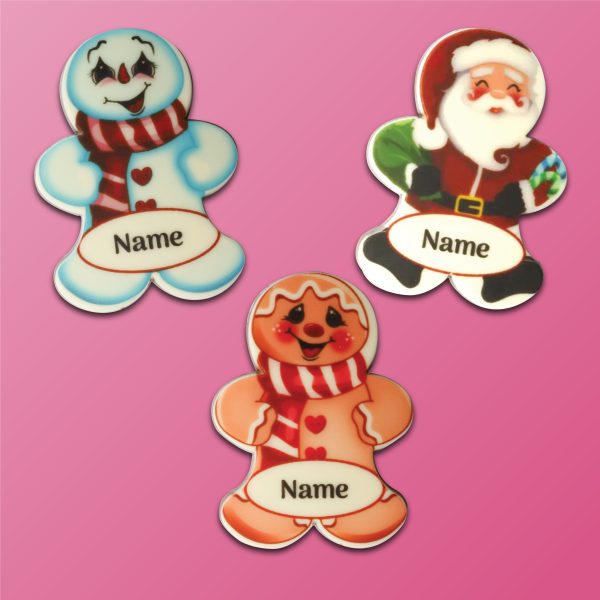 Branded edible print Christmas characters