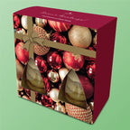 Branded boxed biscuits duo in a personalised windowed box