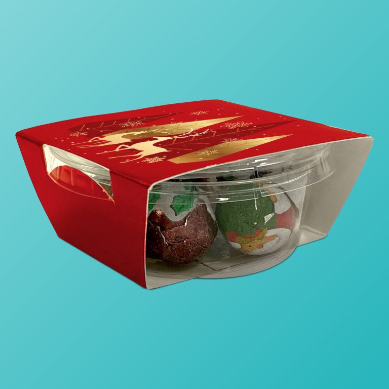 Branded Eco Tub Small - Candy Cane Chews