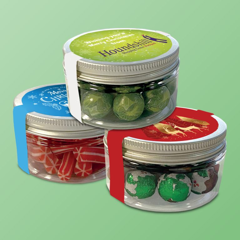Branded Reuse Me Pot Regular - Chocolate Baubles