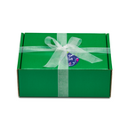 Branded Maxi Gift Box, closed with gift tag