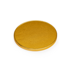 Unbranded chocolate medallion