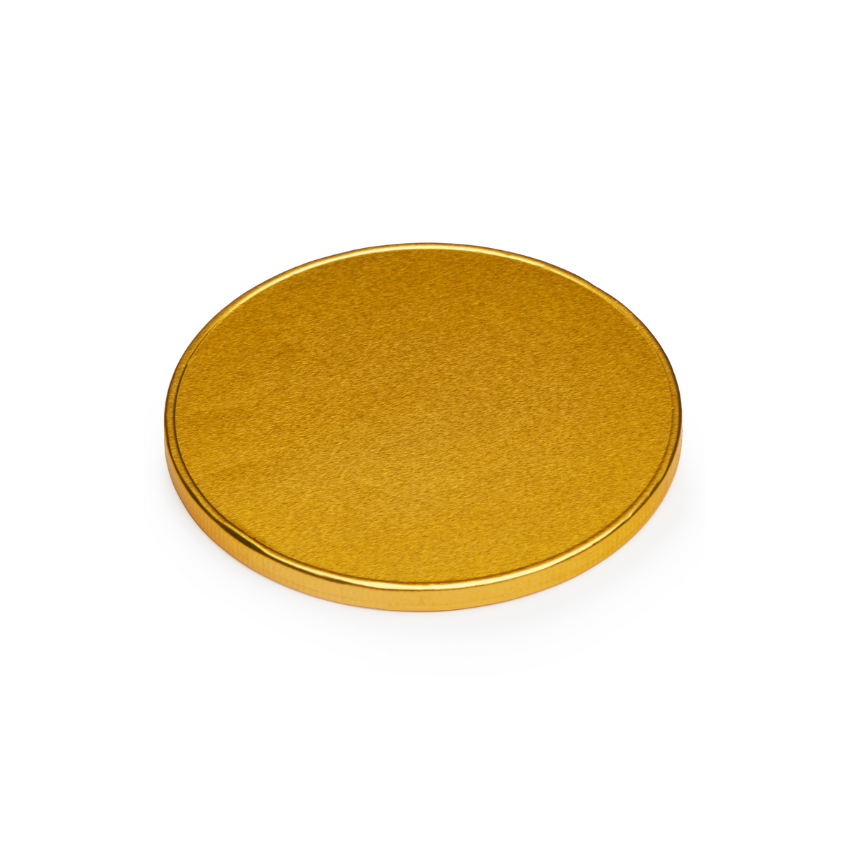 Unbranded chocolate medallion