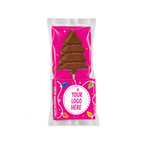 Branded Christmas tree lolly, wrapped view