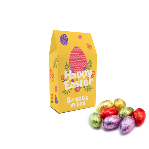 Branded Chocolate Eggs Easter Box
