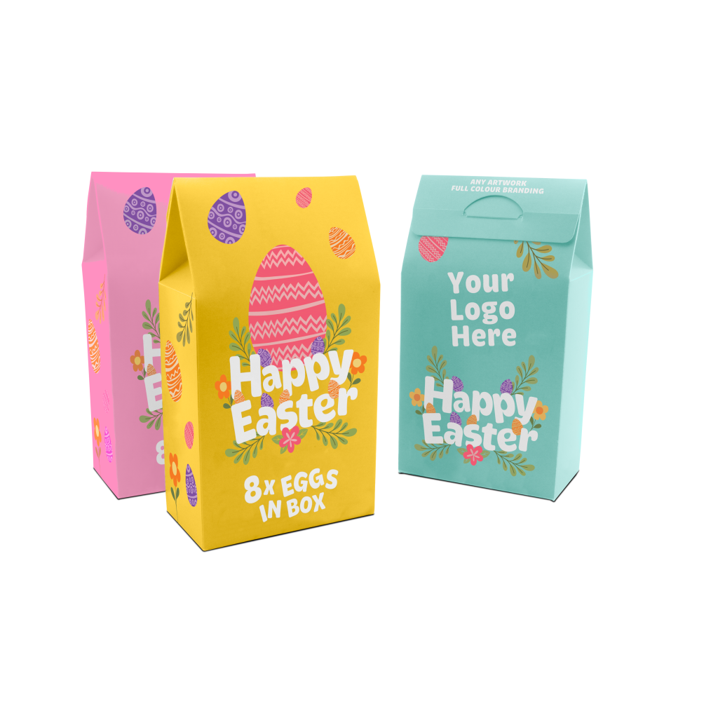 Branded Chocolate Eggs Easter Box