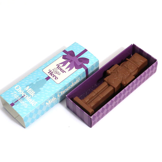Chocolate Nutcracker in Eco Matchbox