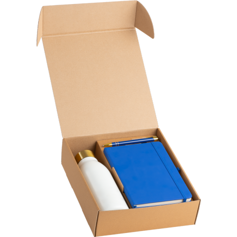 Branded Welcome Gift Set Royal Blue & White