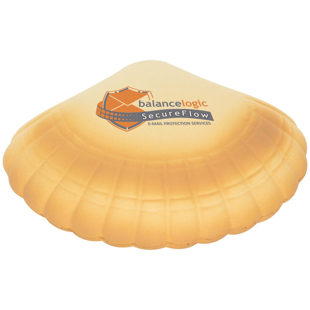 Branded Seashell Stress Toy