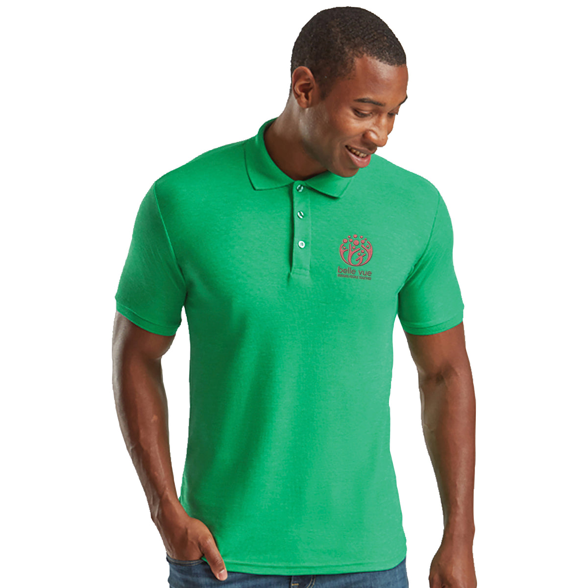 Branded Men's Polyester Cotton 65/35 Polo Shirt