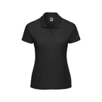 Branded Women's Classic Polyester Cotton Pique Polo