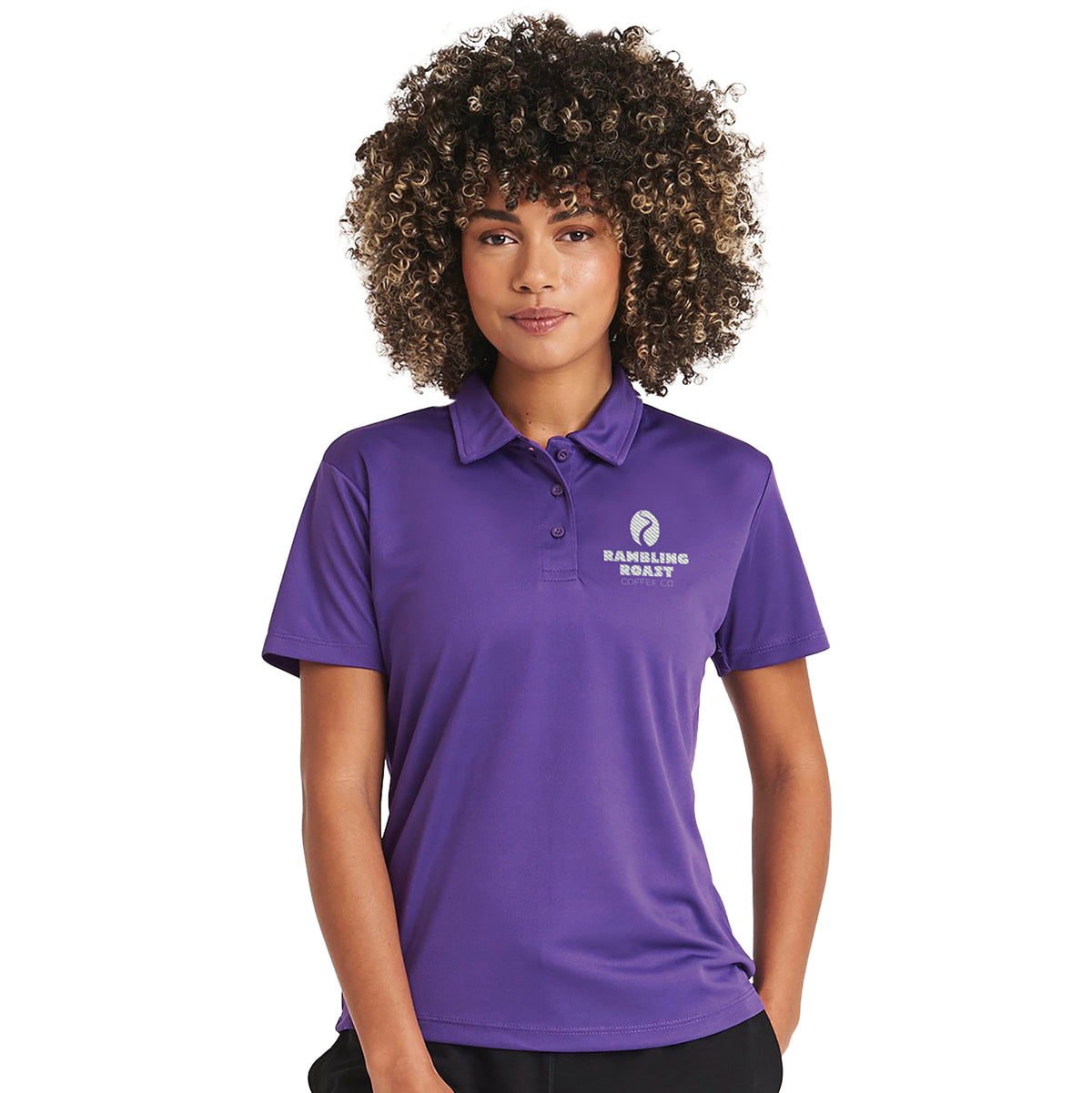 Branded Women's Quick Dry Polyester Sports Polo Shirt