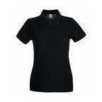Branded Women's Premium Cotton Polo Shirt with Side Vents