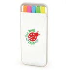 Branded Rectangular Cased Highlighter Set