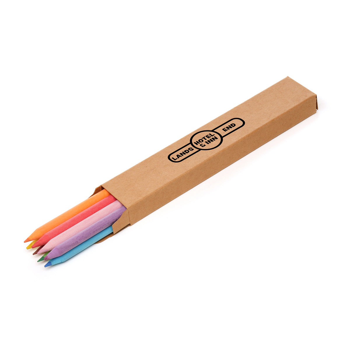 Branded Coloured Pencil Set in Recycled Paper Box