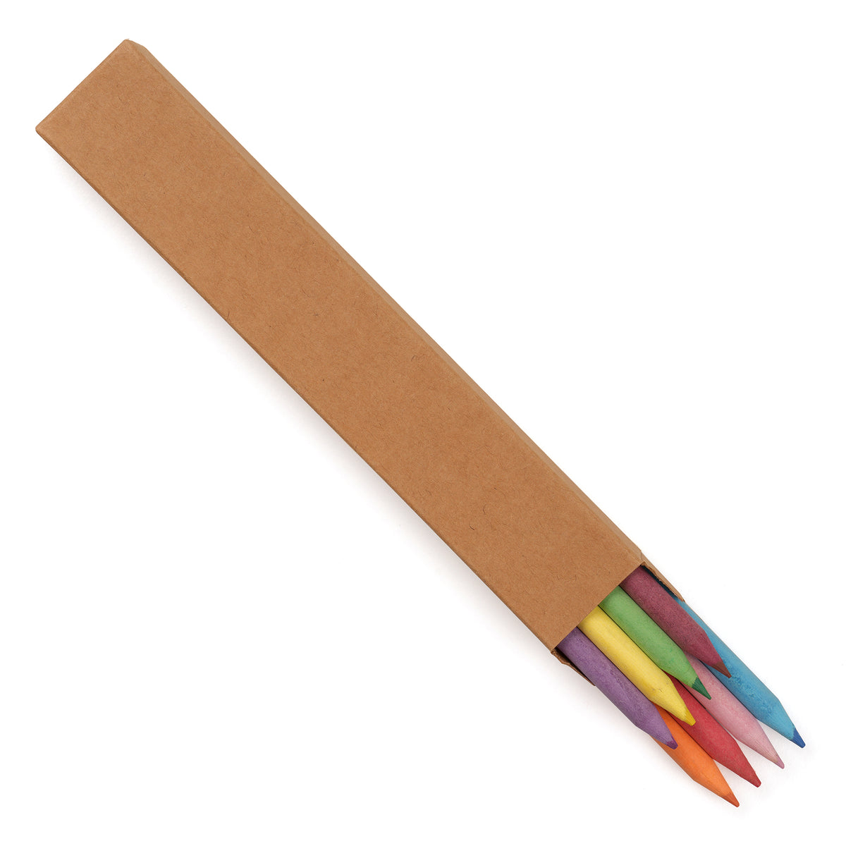 Branded Coloured Pencil Set in Recycled Paper Box