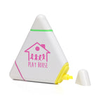 Branded Recycled Triangular Highlighter Set