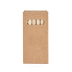 Branded Coloured Pencil Set in Natural Card Casing