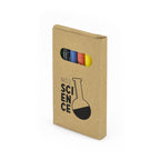 Branded Wax Colouring Crayon Set in Card Box