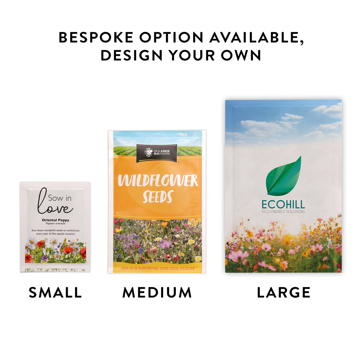 Branded Standard Seed Packet with Full Colour Label