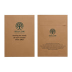 Branded Natural Kraft Paper Seed Envelope