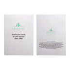 Branded White Paper Seed Envelope