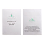Branded White Paper Seed Envelope