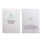 Branded White Paper Seed Envelope