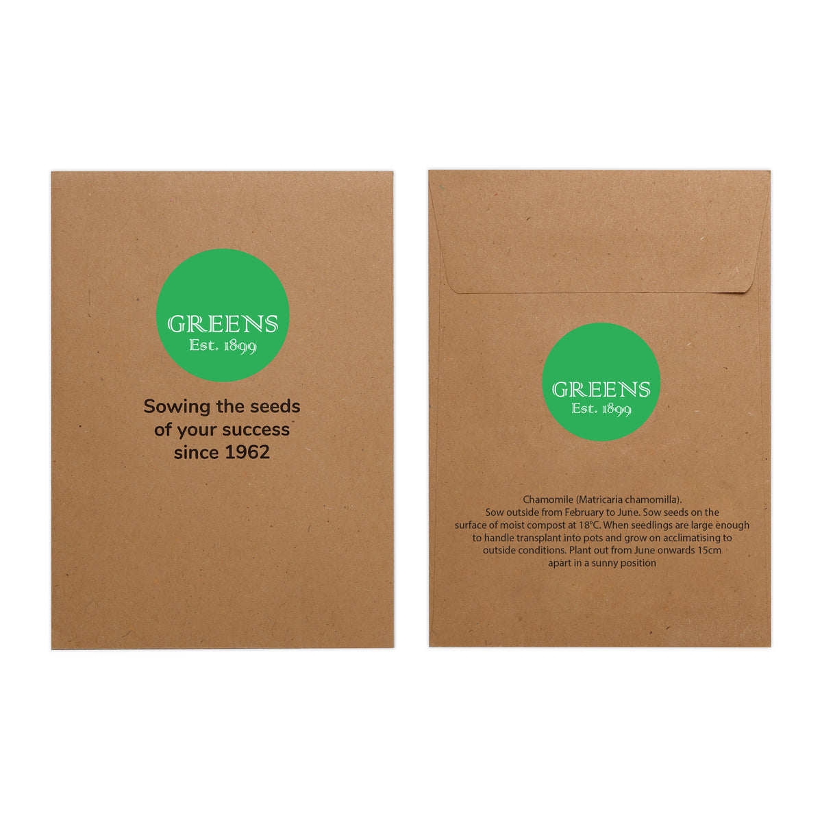 Branded Natural Envelope Mini Pot Kit