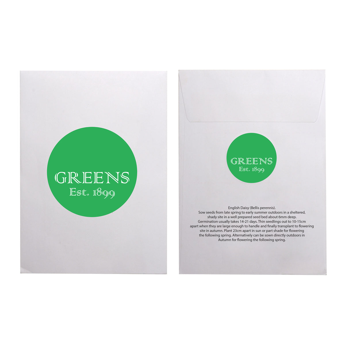 Branded White Envelope Mini Pot Kit