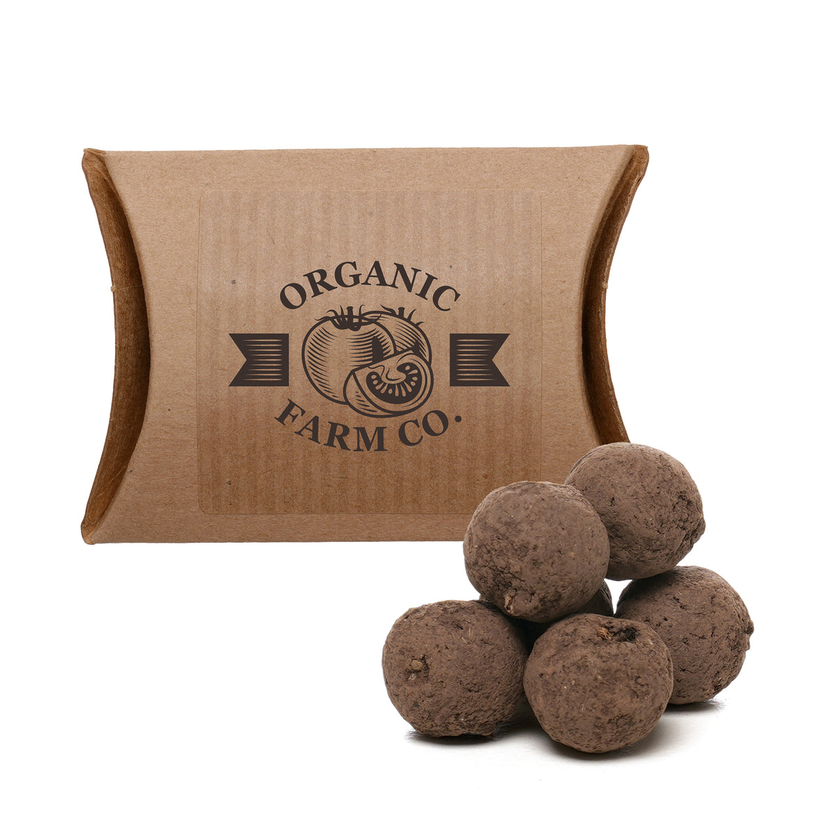 Branded Natural Wildflower Seed Ball Pillow Pack