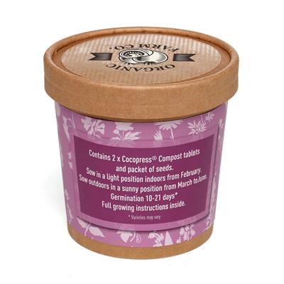 Cup-O-Flowers Branded Grow Kit - Custom Printed Wildflower Seed Cup