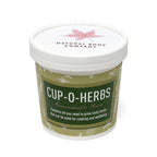 Branded White Paper Cup Herb Grow Kit