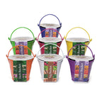 Branded Coloured Enamel Mini Bucket Grow Kit