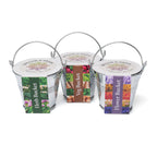 Branded Silver Zinc Mini Bucket Grow Kit