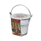 Branded Silver Zinc Mini Bucket Grow Kit